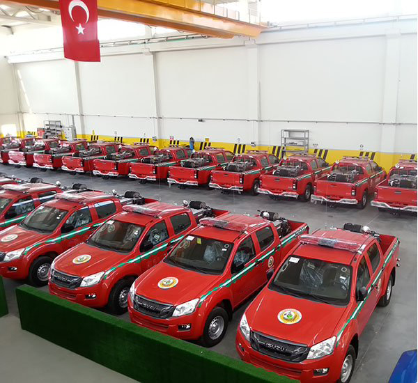 Rotfire بنزینی دو سیلندر (B30-18) (B30-23) فشار قوی