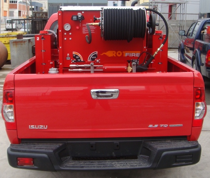 Rotfire دیزلی دو سیلندر (D30-17) فشار قوی